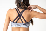 White Camo Sport Bra