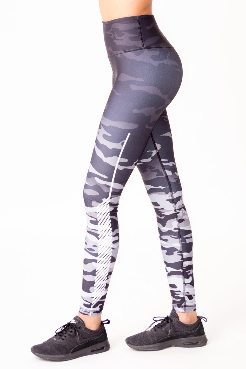 Black Camo  Legging