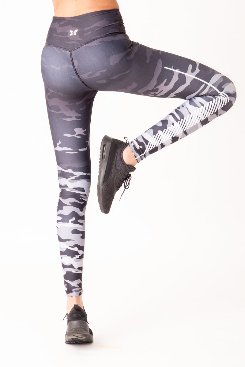 Black Camo  Legging