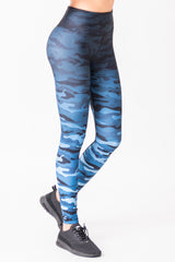 Blue Camo Legging